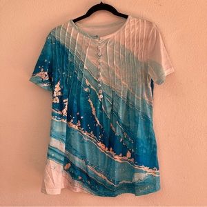 Beautiful short sleeve blouse